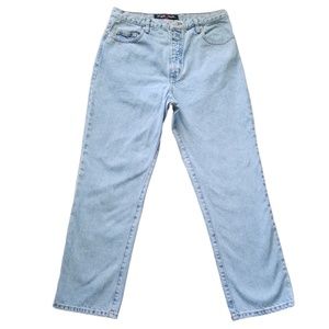 VINTAGE Guess Jeans Women's 001 Classic Fit Straight High Waist Mom Jeans Sz. 34